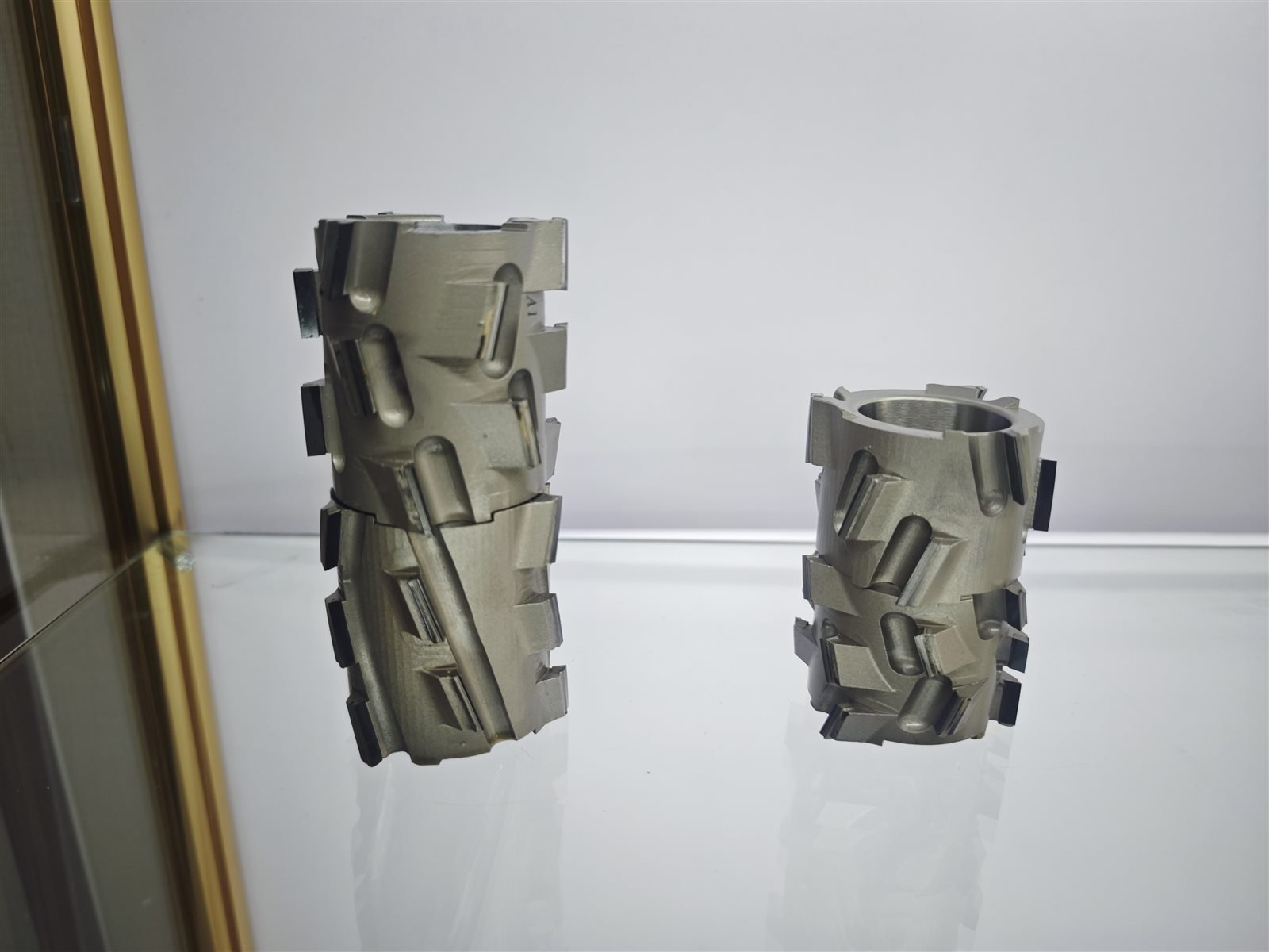 PCD spiral cutter bodies for woodworking