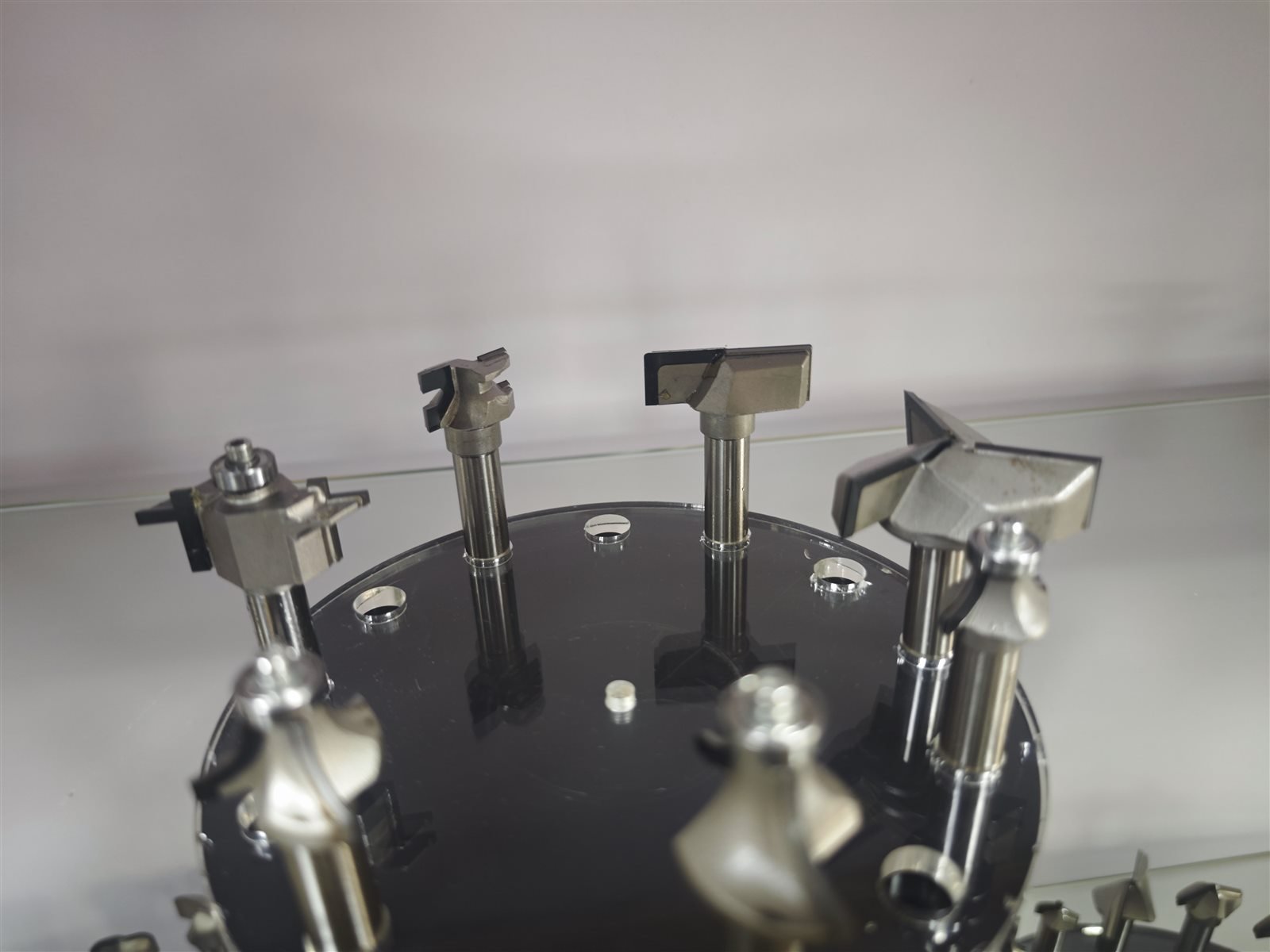 PCD router bits and custom profile tools