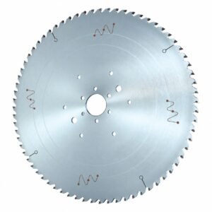 PCD circular saw blade for trimming-machine woodworking applications