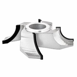 Four-tooth PCD quarter-round profile cutter with 35 mm bore