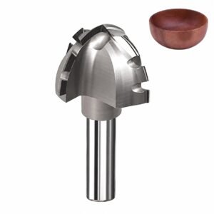 PCD Spiral Round-Bottom Router Bit