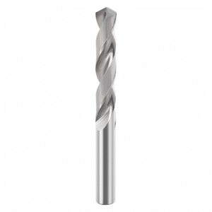 Solid carbide drill bit for wood and aluminum